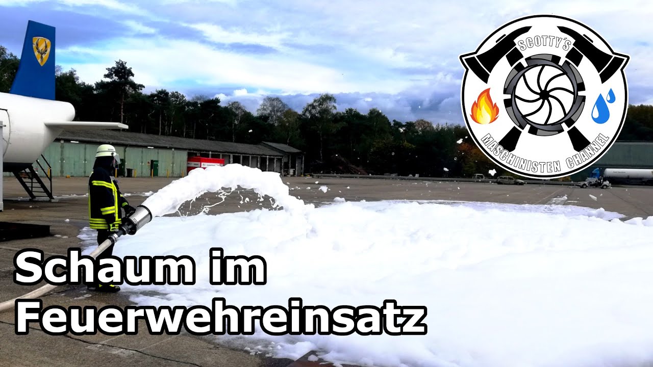 Löschmittel Schaum - Druck und Zumischrate im Feuerwehreinsatz