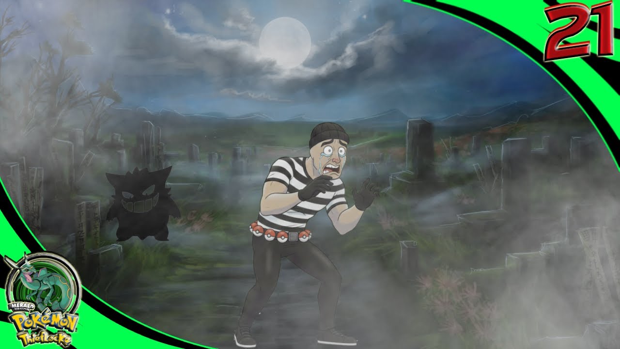 PELIGRO EN EL CEMENTERIO - Pokemon Esmeralda Thieflocke - Cap 21