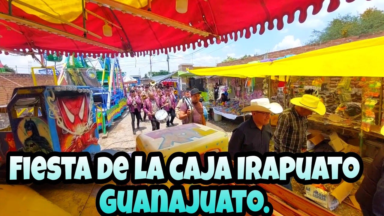 La Fiesta Patronal de La Caja Irapuato Guanajuato. Agosto 2022. Diversiones Sánchez. ☸