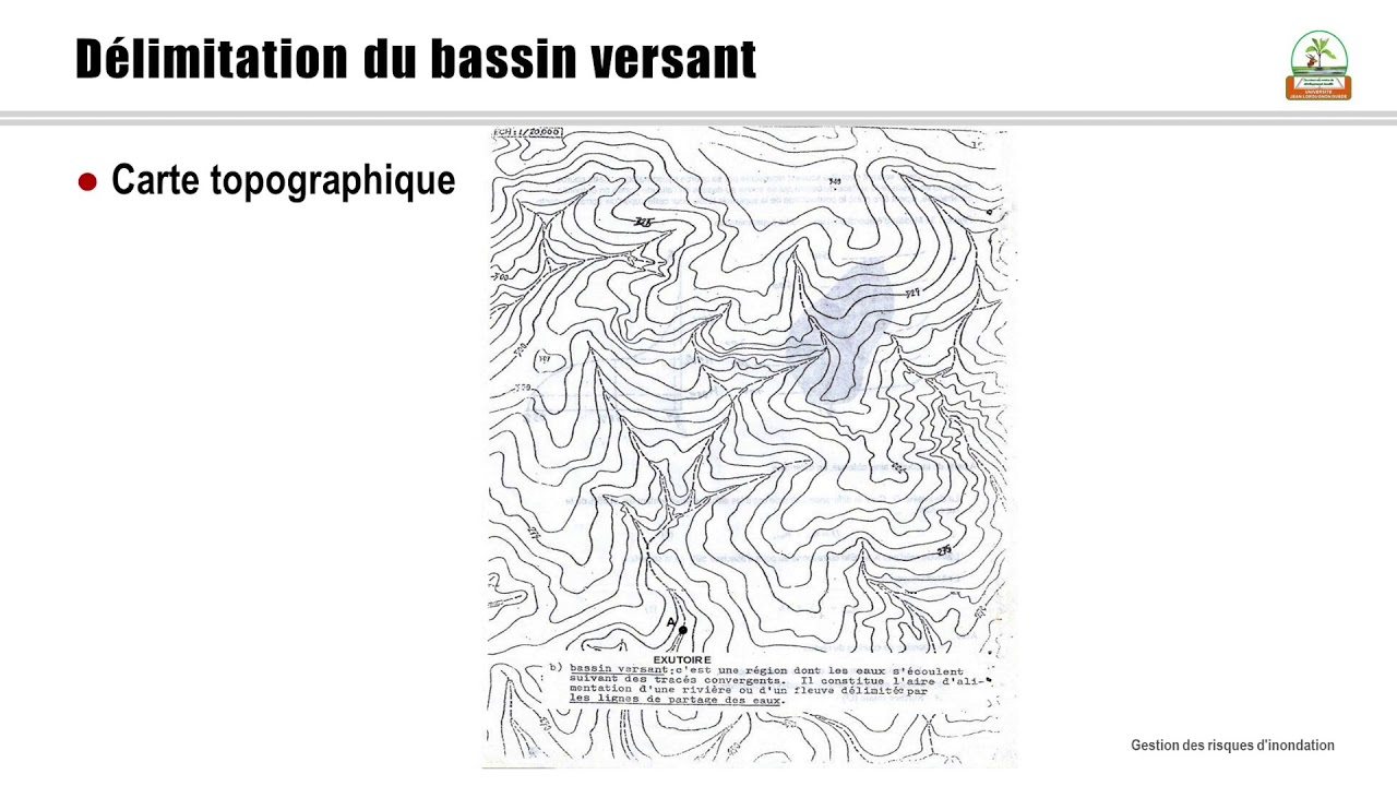 1.1 Délimitation du bassin versant