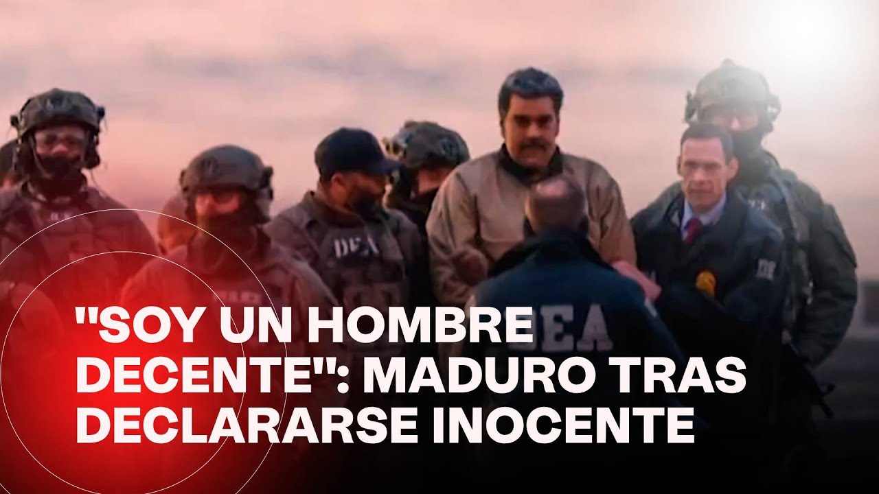 Nicol&aacute;s Maduro se declar&oacute; no culpable de narcoterrorismo