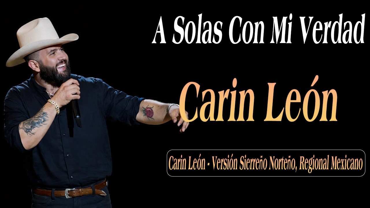 Carin León – CUANDO DUELE, PERO YA NO MATA | Regional Mexicano (AI Version)