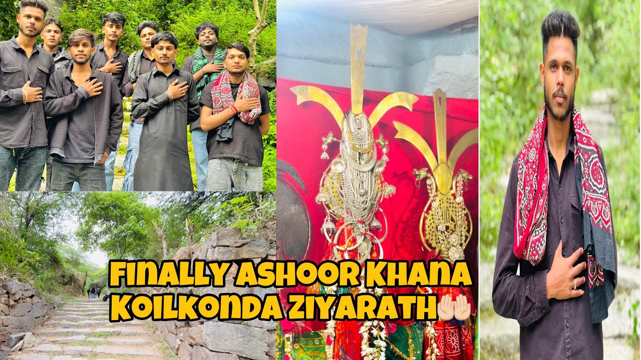 Finally Ashoor Khana Koilkonda Ziyarath 🤲🏻