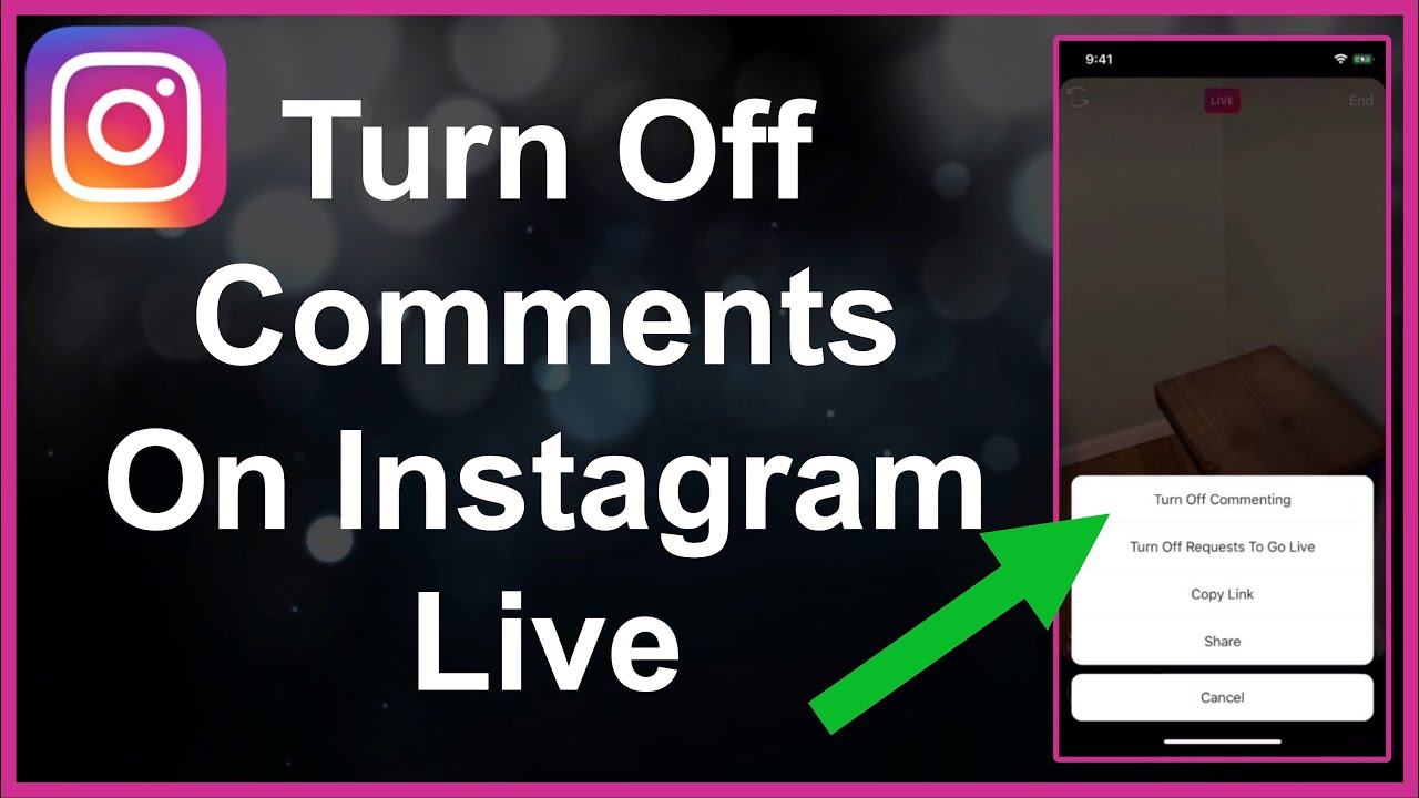 How To Turn Off Comments On Instagram Live