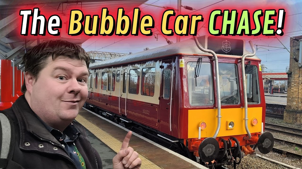 CHASING the Class 121 Bubble Car: A Circular Journey with Transport for Wales