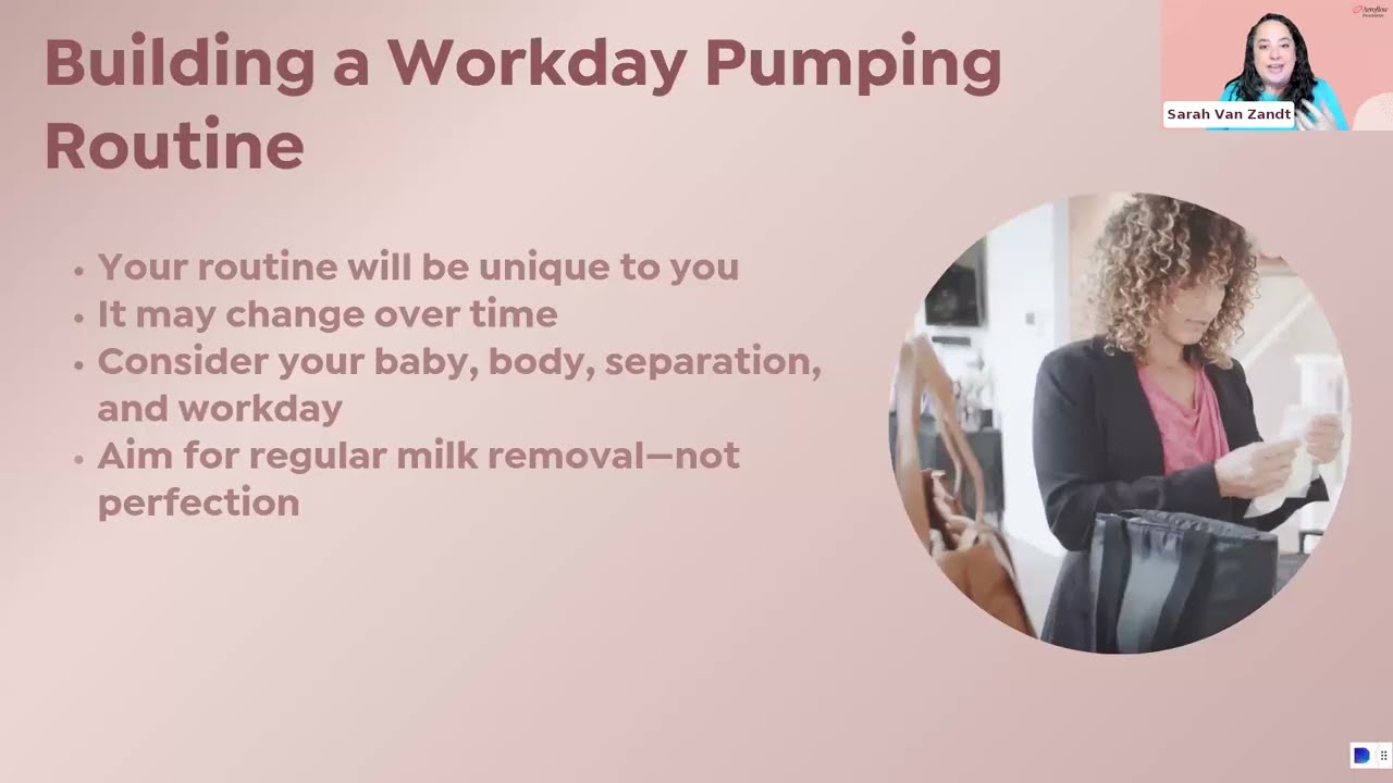 Back-to-Work Pumping: Building a Routine That Actually Holds (Webinar Recording)