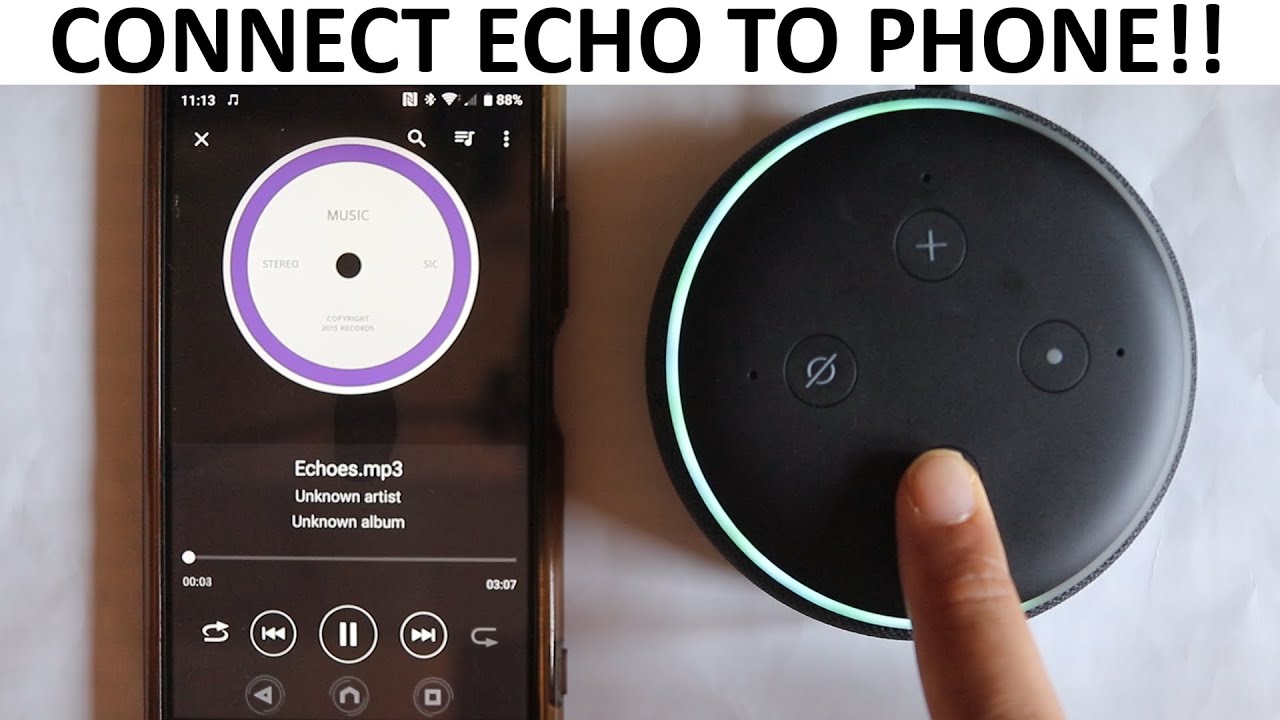 How To Connect Echo To Phone