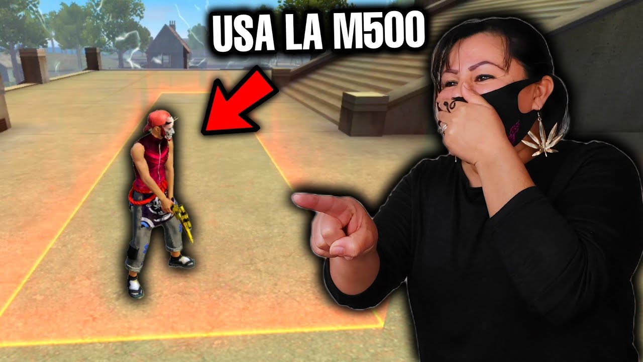 MI MAMÁ ELIGUE MIS ARMAS EN UN PVP CONTRA ELLA!! 😱 FREE FIRE *Las peores armas* 🤮