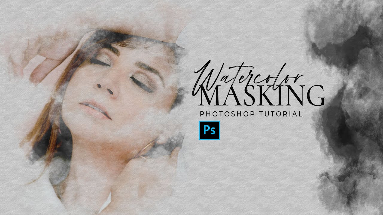 Watercolor Effect Photoshop Masking Tutorial