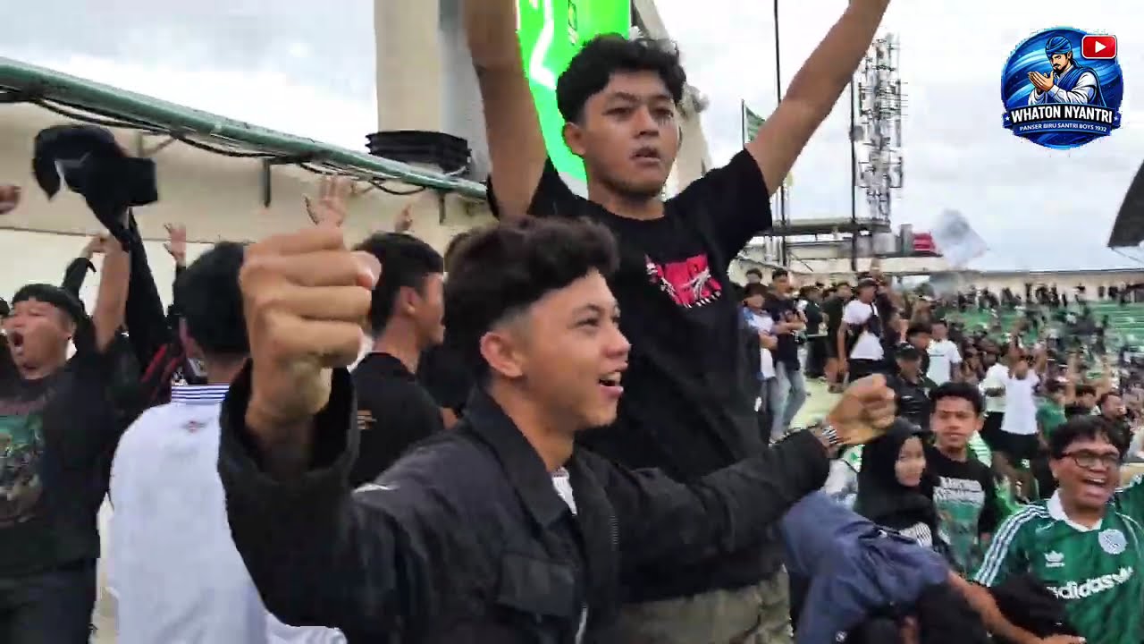 Sempat memanas sleman - semarang || panser biru away sleman 