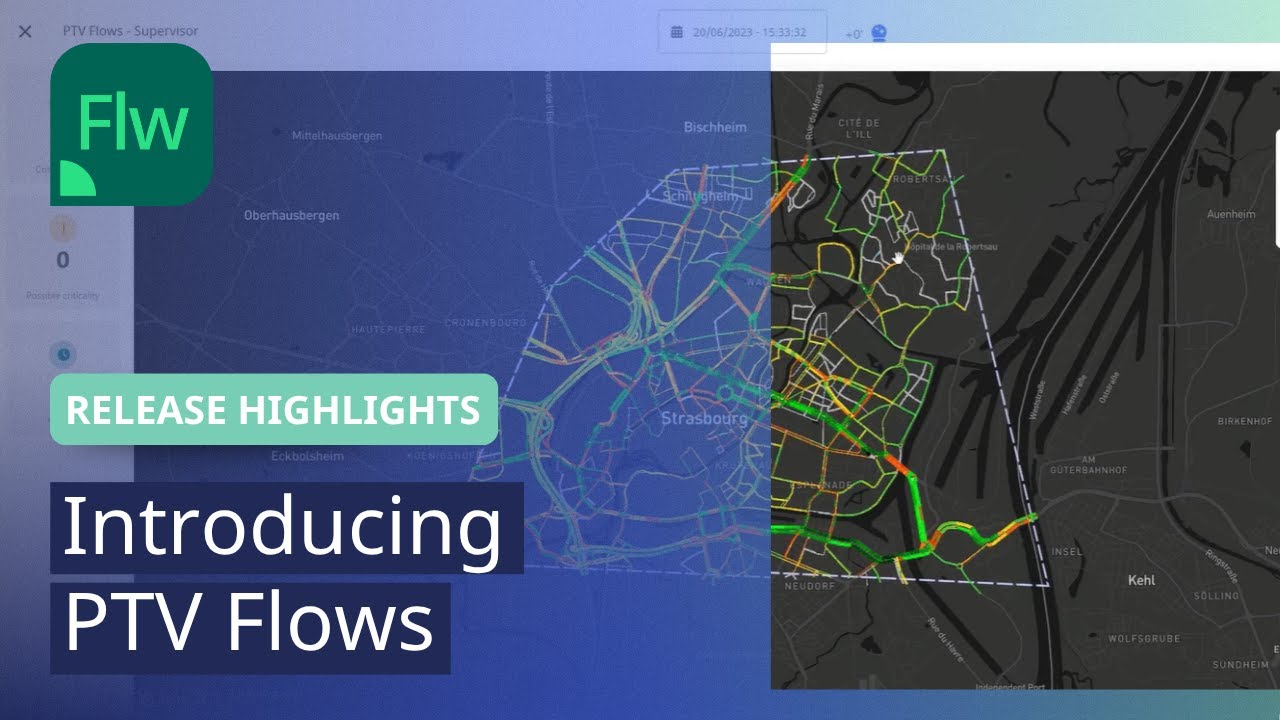 Introducing PTV Flows | PTV Flows | Release Highlight