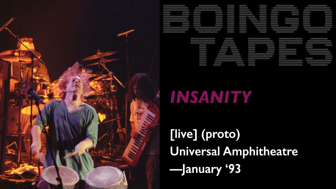 Insanity (Live – Proto) — Oingo Boingo | Universal Amphitheatre January 1993