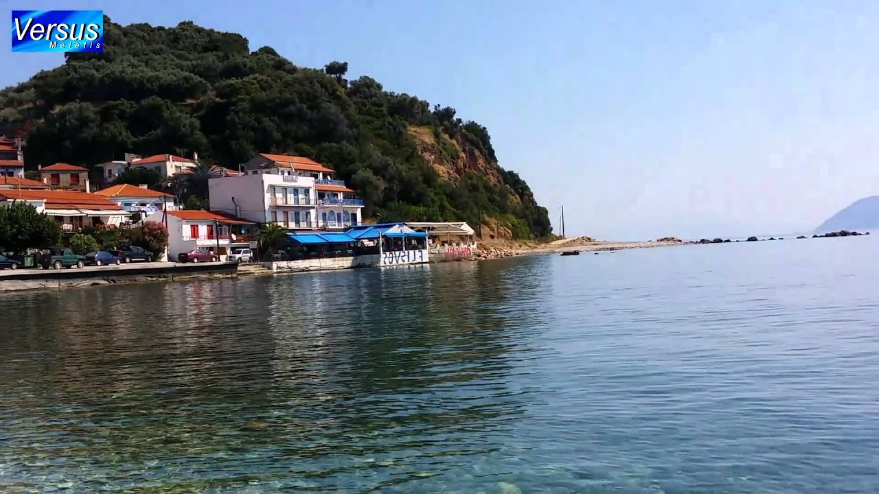 Loutraki beach Skopelos August 2015 Versus Meletis
