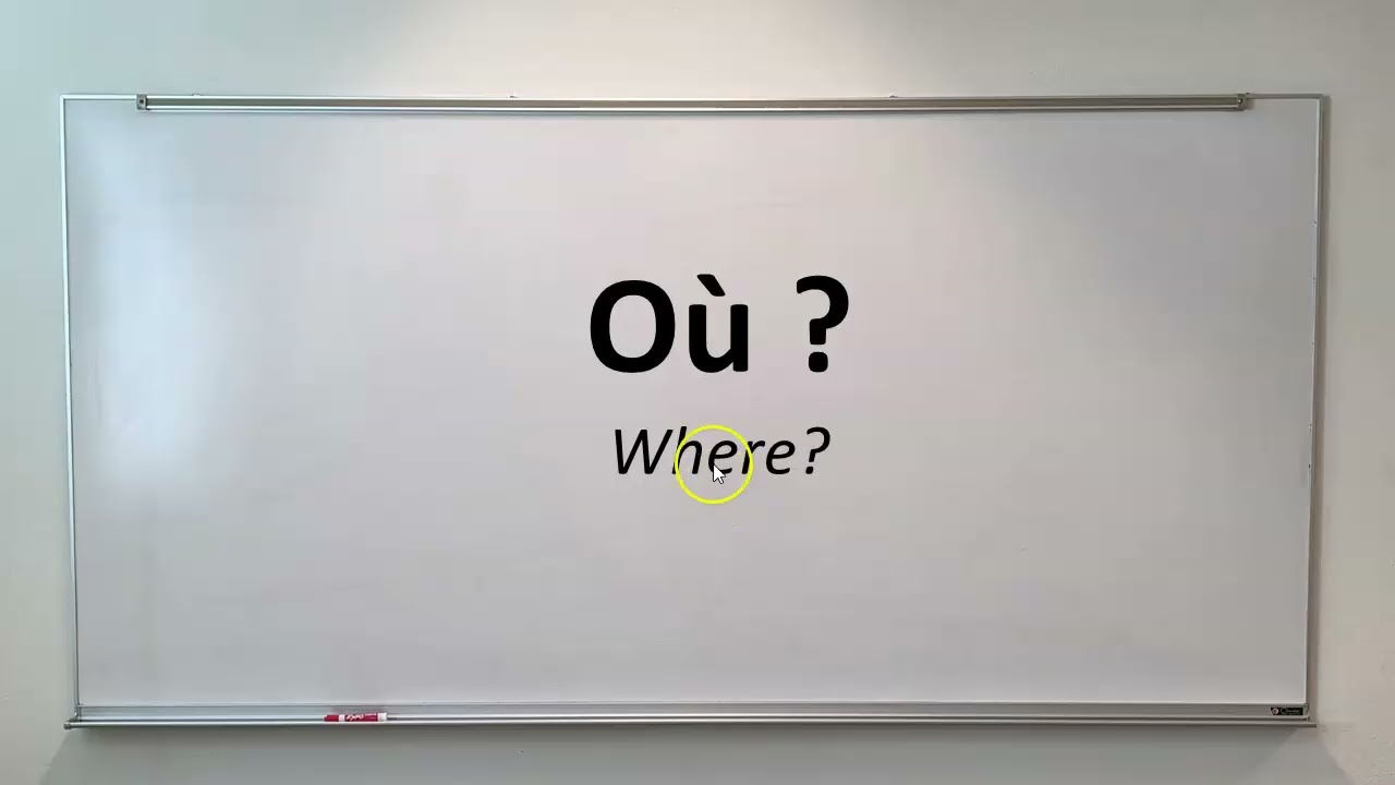 163 Easily Learn French, Où ? the question word