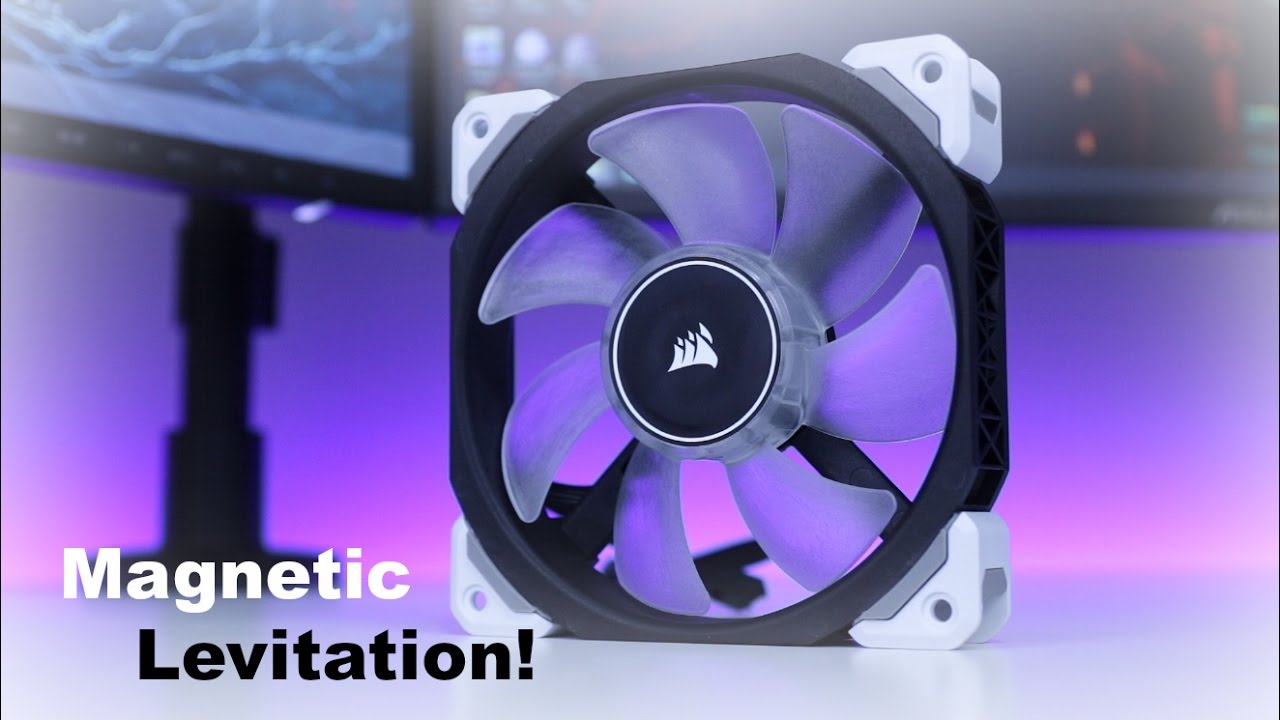Corsair ML120 Pro Led Review Magnetic Levitation Fan? With SP120 and AF120 led comparsion
