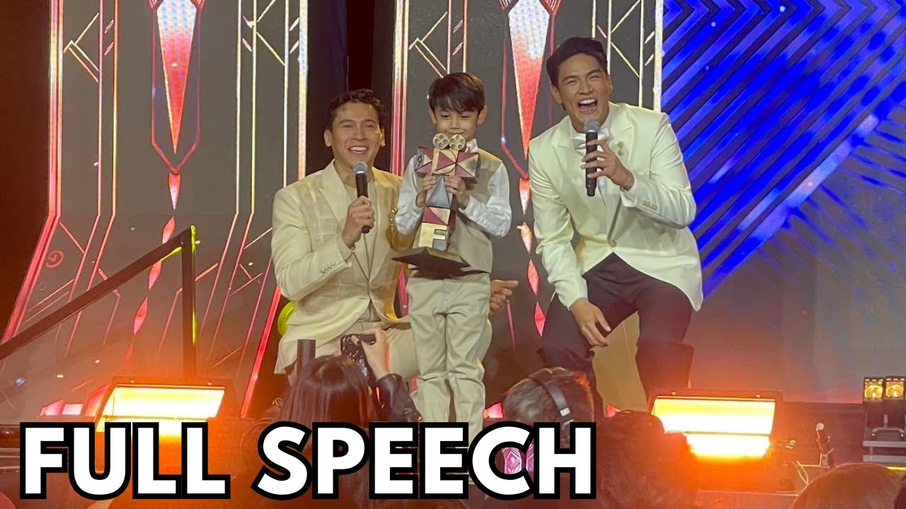 MMFF 2025 BEST CHILD PERFORMER Lucas Andalio of 
