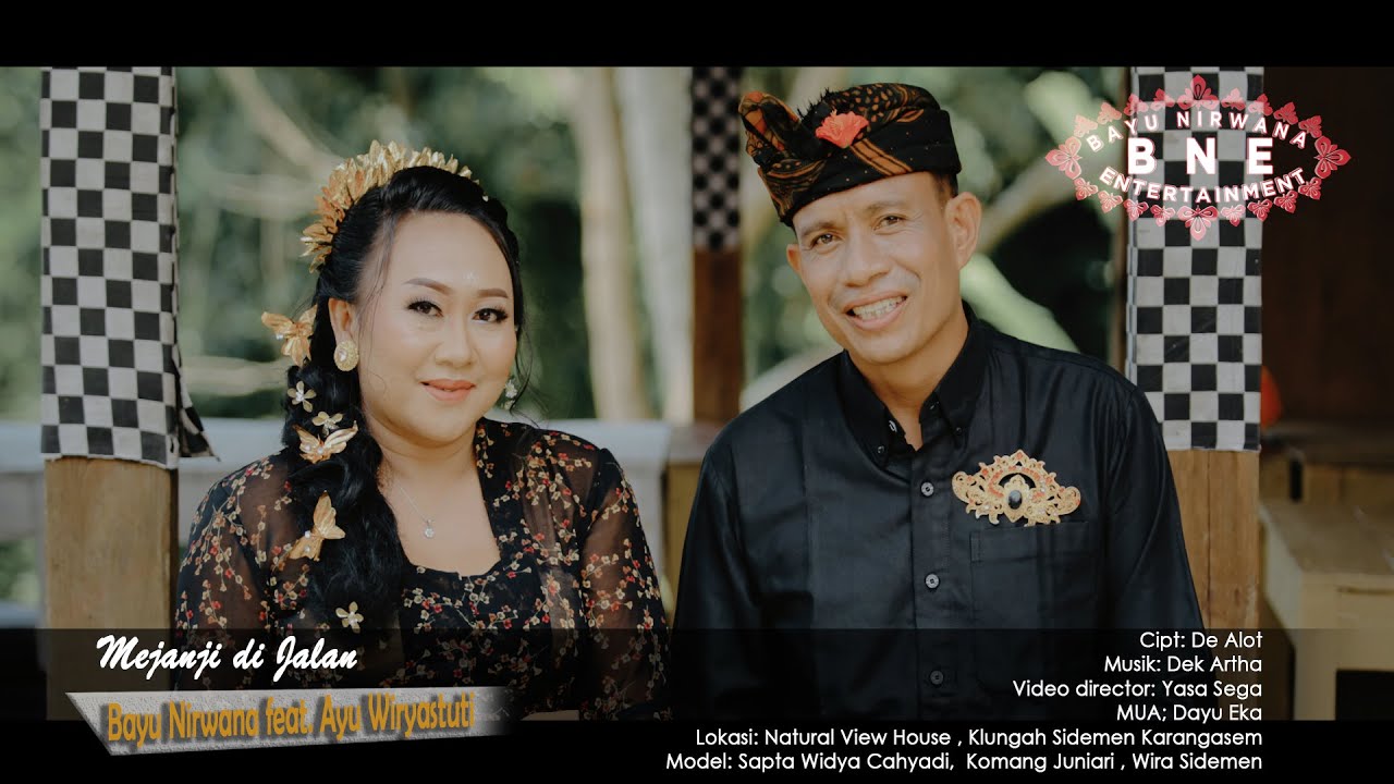 MEJANJI DI JALAN (New Realese 2021) - Bayu Nirwana feat Ayu Wiryastuti