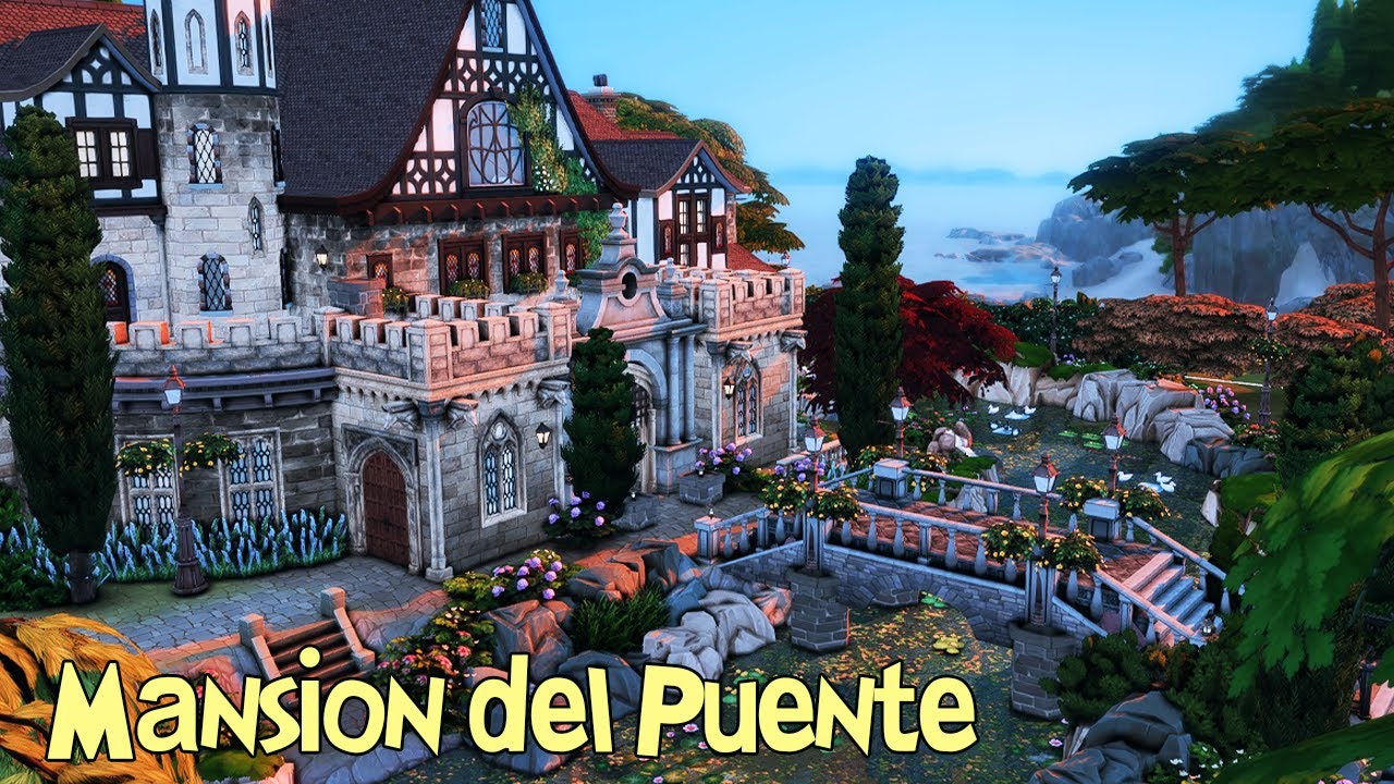 Mansion del Puente - Sims 4 - NoCC