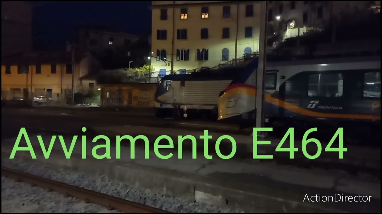 Treni serali a La Spezia Centrale @GIORDOX07