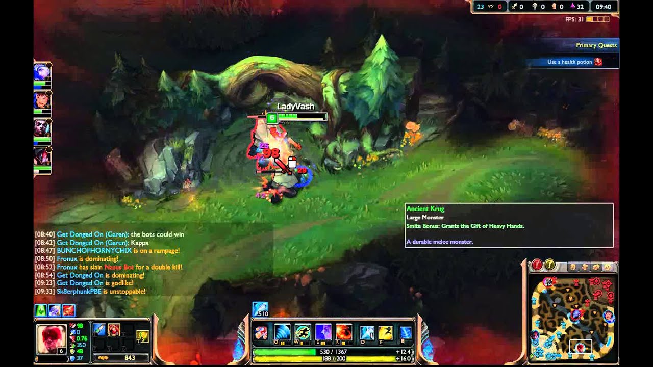 Knockout Lee Sin Skin Spotlight PBE