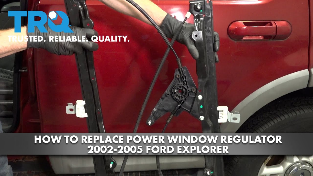 How to Replace Power Window Regulator 2002-2005 Ford Explorer