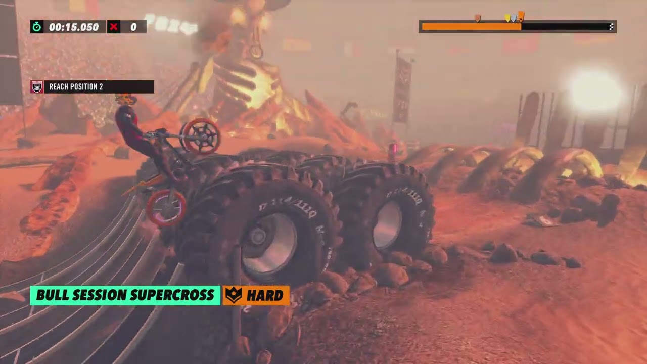 Bull Session Supercross | Stadium Finals Track - Gold Medal | Trials Rising | 4K | PS5