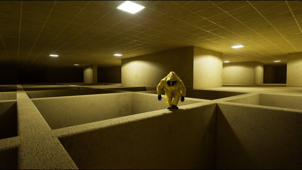 Backrooms Escape Together - Camera only - Gameplay