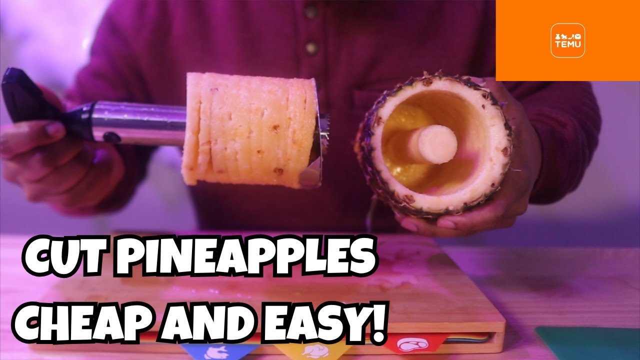 Pineapple Peeler Corer Slicer Cutter REVIEW!
