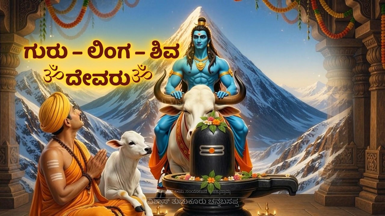 ಮಹಾಶಿವರಾತ್ರಿ | ಗುರು ಲಿಂಗ ಶಿವ ದೇವರು | ShivaRatri Special Song 2026 | Official#iwishvishu Kannada Song
