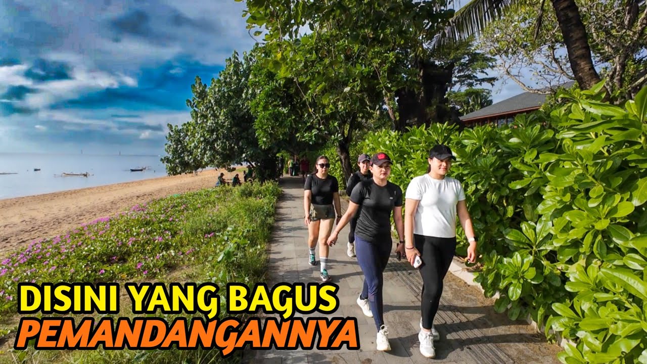 Pemandangan Pantai Sanur Bali Sebelah Sini Sungguh Memukau