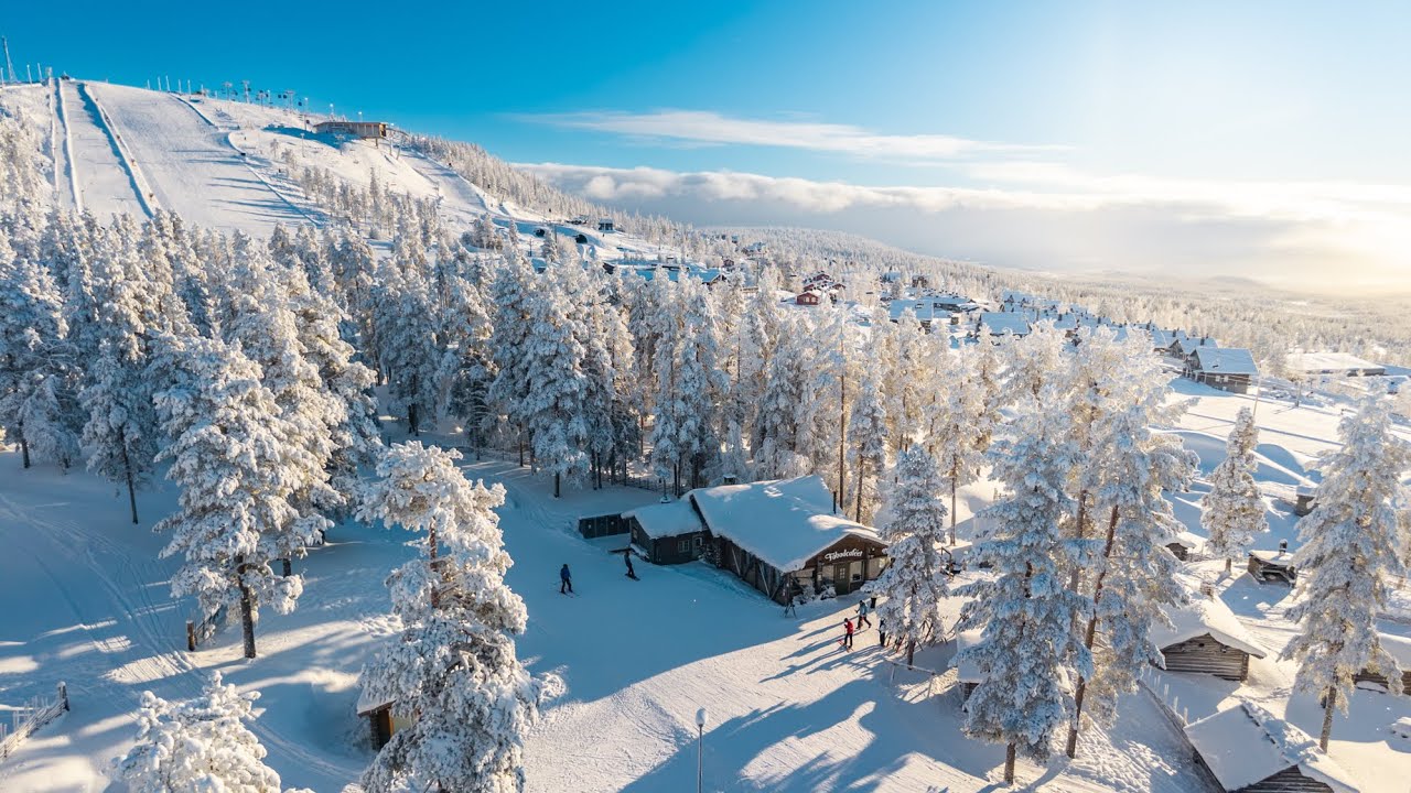 Idre Fjäll visar sig från sin bästa sida ⛷️