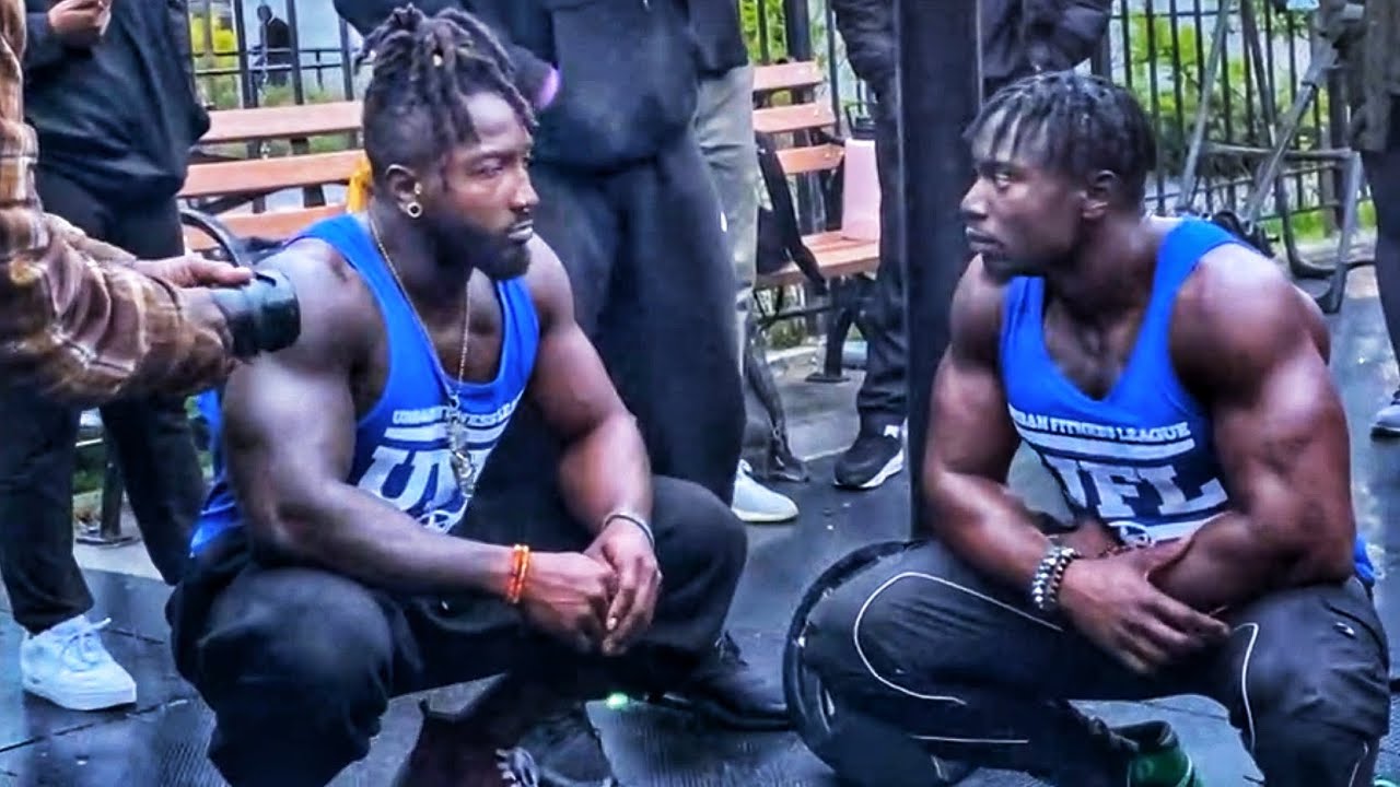 My 1st Workout Battle in UFL @Broly Gainz @Goku Pump