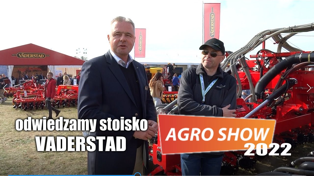 Vaderstad Proceed na AGRO SHOW 2022 - prezentacja prototypowego siewnika