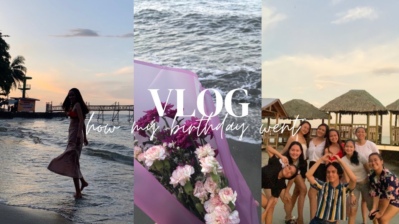 vlog archive | 22nd birthday vlog: last day of semifinal exams, beach & more  🎂💐