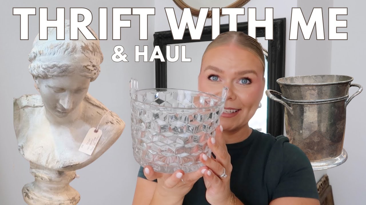 Vintage Home Decor & Thrift Shop With Me! Antique Home Decor Shopping!