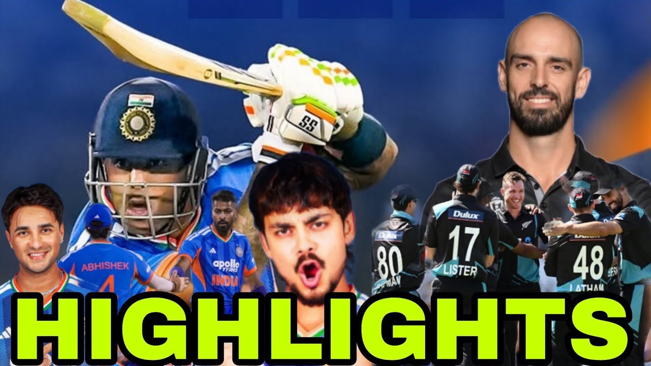 INDIA🇮🇳 vs NEWZEALAND🇭🇲 2nd T20 HIGHLIGHTS MATCH//2026#highlights 