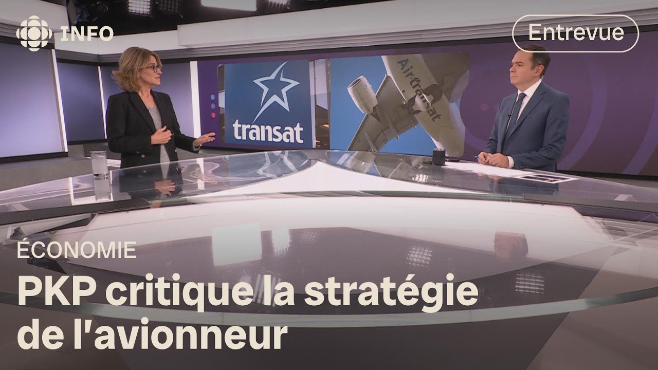 Gr&egrave;ve &eacute;vit&eacute;e : la PDG d'Air Transat r&eacute;pond &agrave; nos questions | Zone &eacute;conomie
