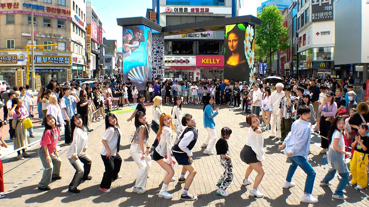 대구 동성로 케이팝 랜덤플레이댄스 🎖뱃지왕 | KPOP RANDOM PLAY DANCE in KOREA | 엔제이 ENJ