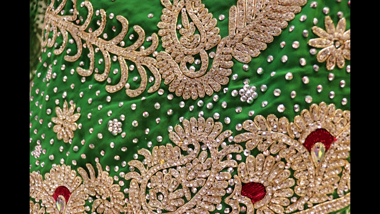 AR-104 Bridal Wear Designer Saree in Stone Work ||Zardozi Work||Wedding Wear||Whatsapp +919885215295