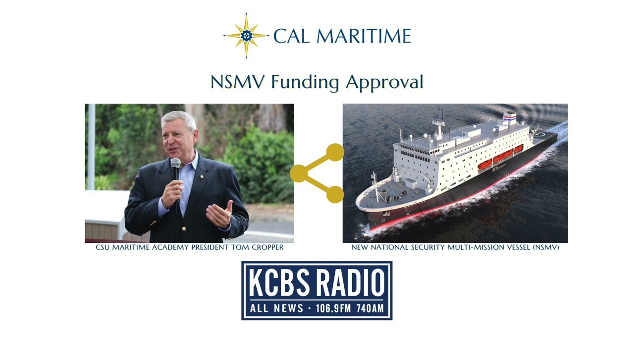 Our New National Security Multi-mission Vessel (NSMV) | President Cropper&rsquo;s interview with KCBS