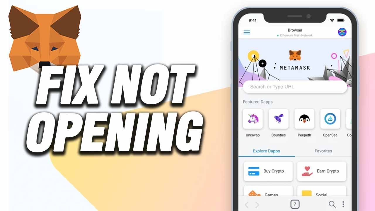 How To MetaMask App Not Opening | Working