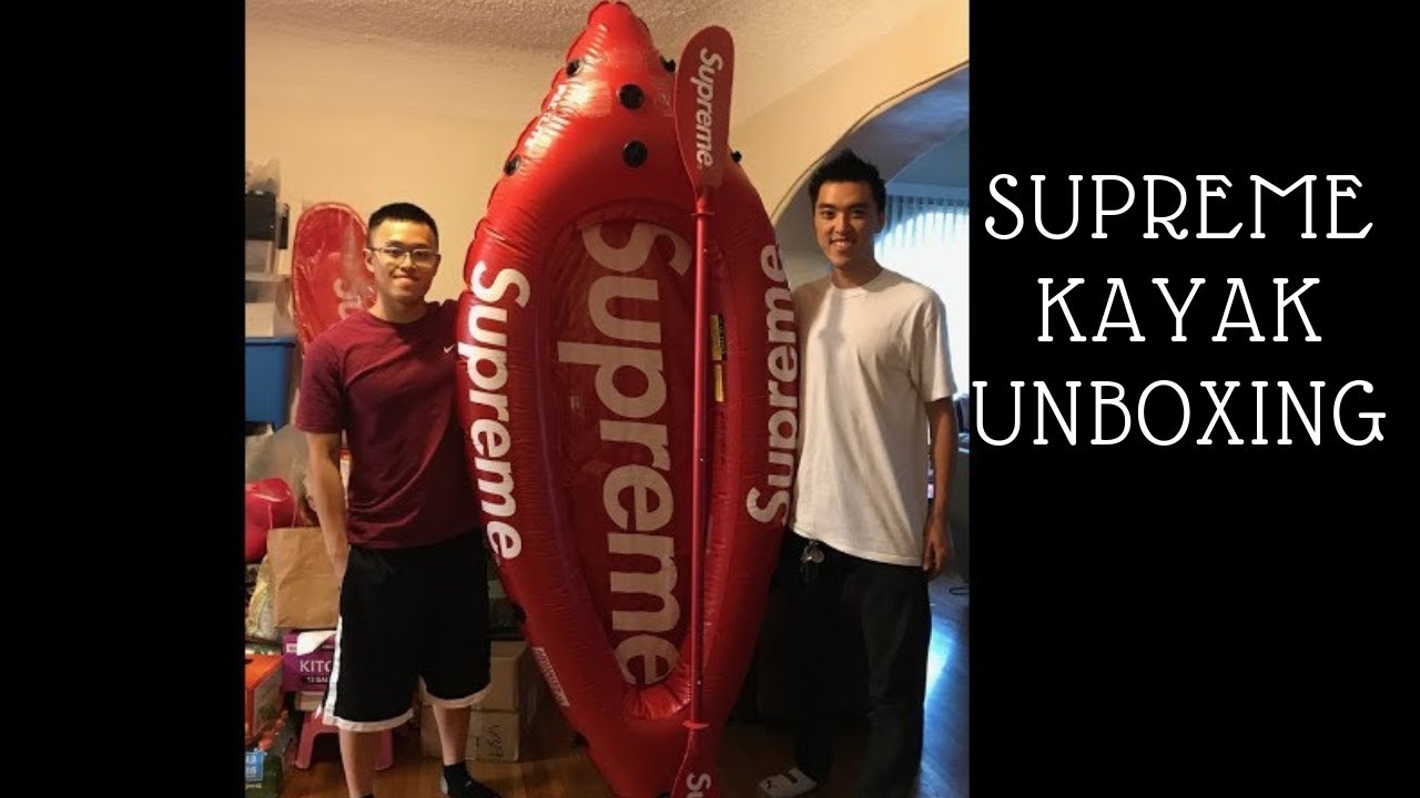 UNBOXING THE $500 SUPREME KAYAK!!