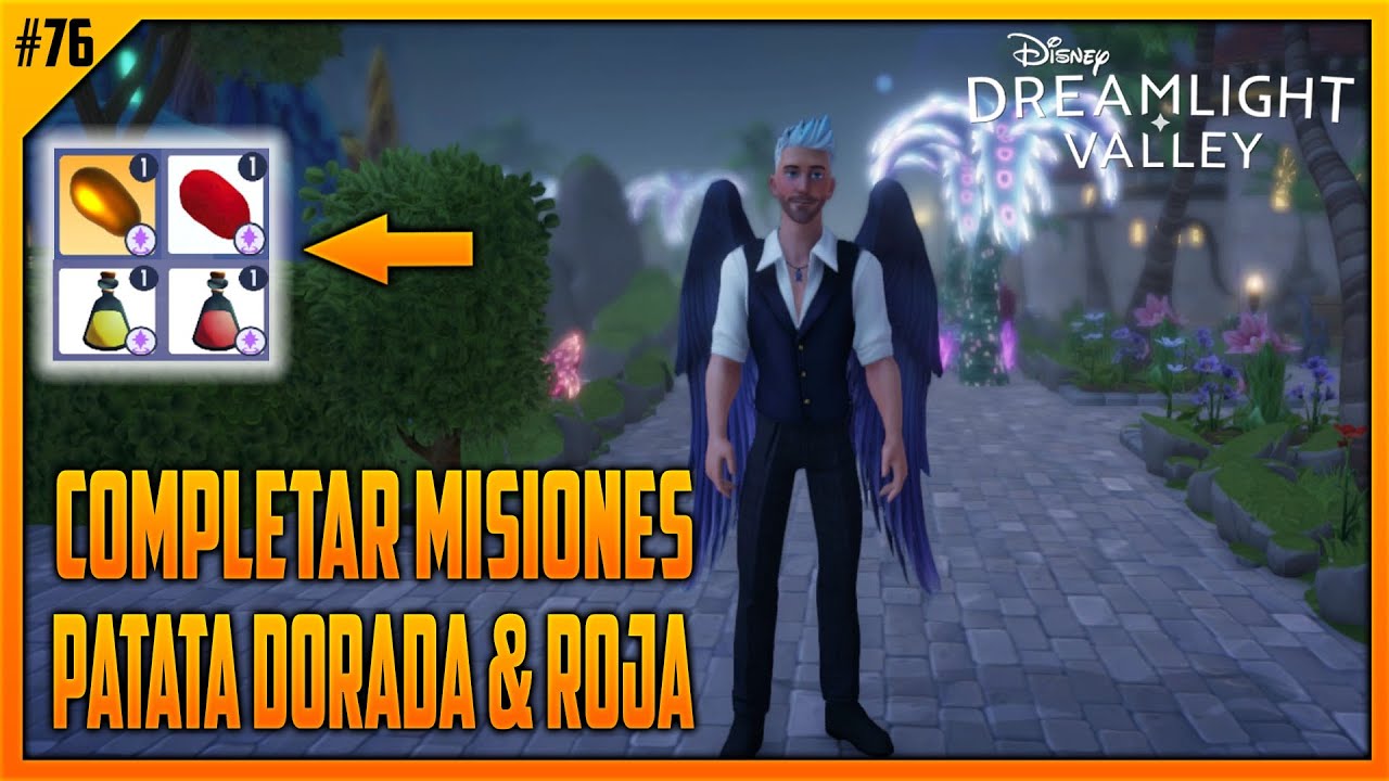 ✅ COMPLETAR MISIONES PATATA DORADA Y ROJA EP. 76 | DISNEY DREAMLIGHT VALLEY