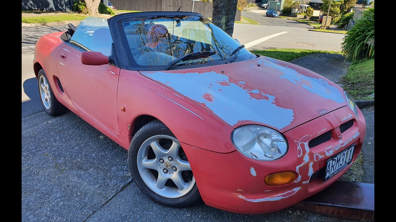 $691 Convertible The Cheapest MGF in New Zealand gets a working Alternator