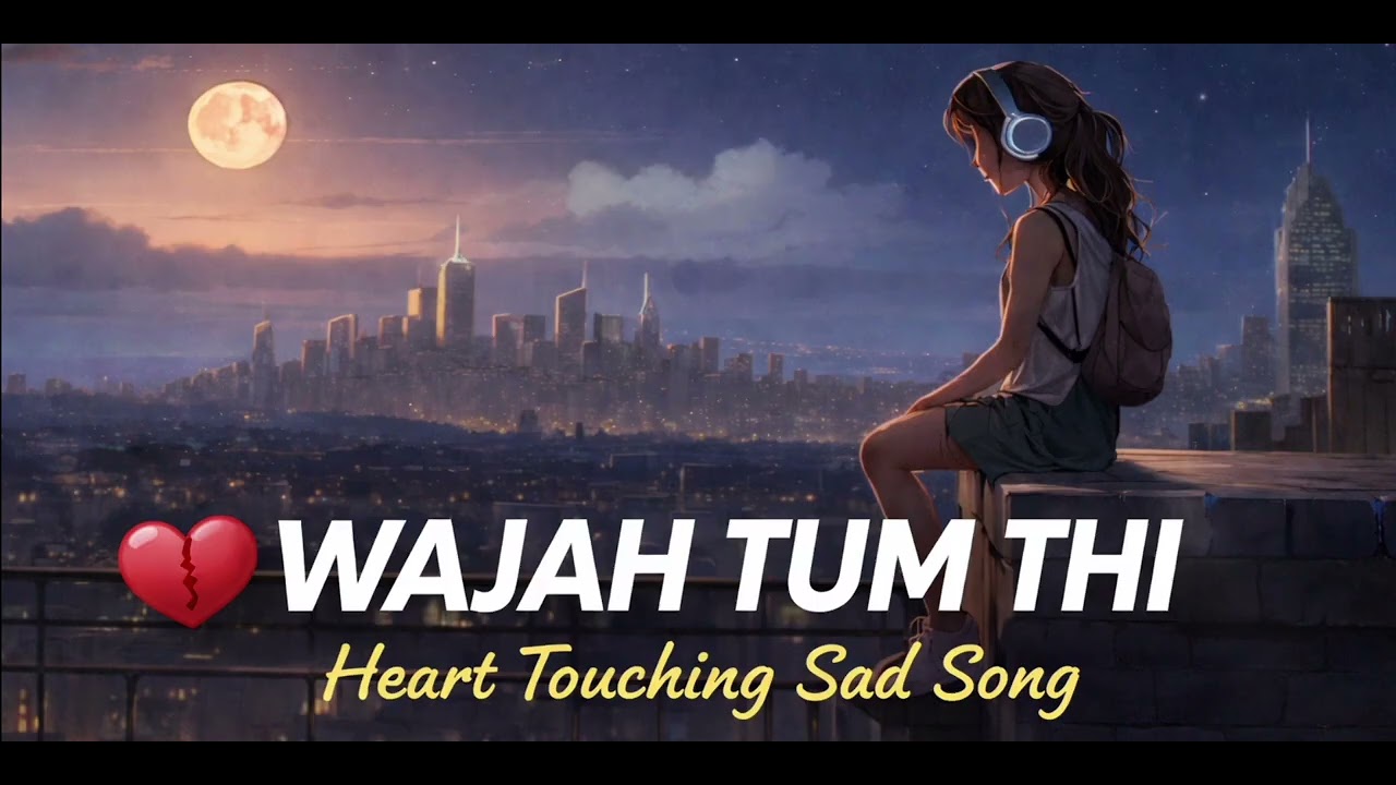 💔 Wajah Tum Thi | Heart Touching Hindi Sad Song | Emotional Breakup Song | Alone Night Vibes