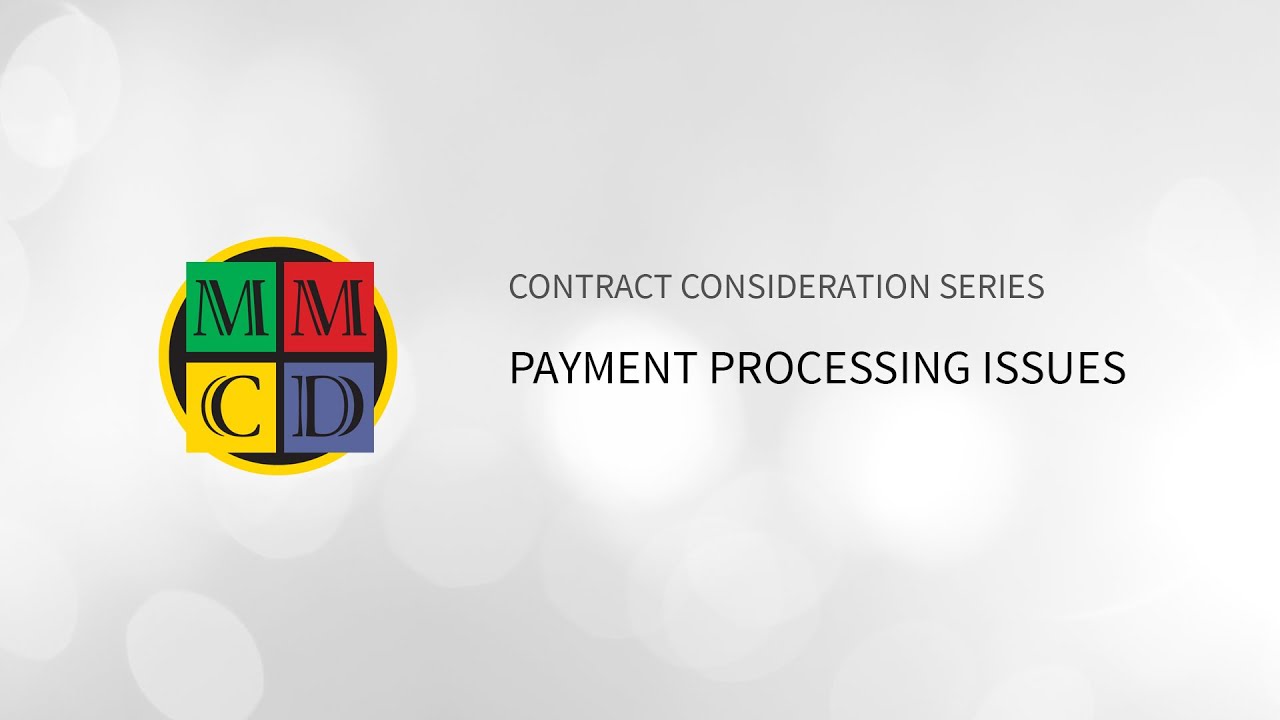 Payment Processing Issues