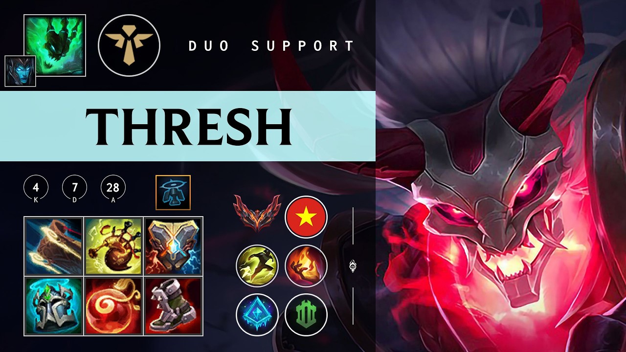 Thresh Support vs Soraka - VN Grandmaster Patch 26.04