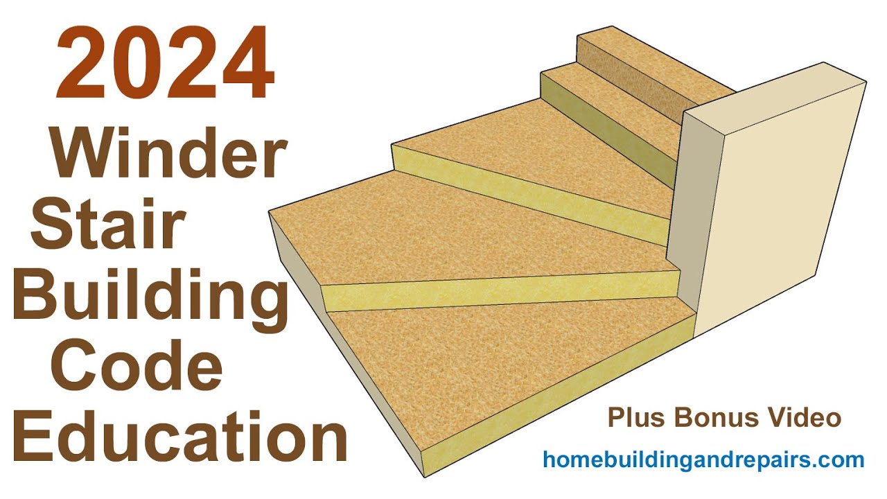 Winder Stairway Design And Building Code Education - Contractors, Architects And Do It Yourselfer's