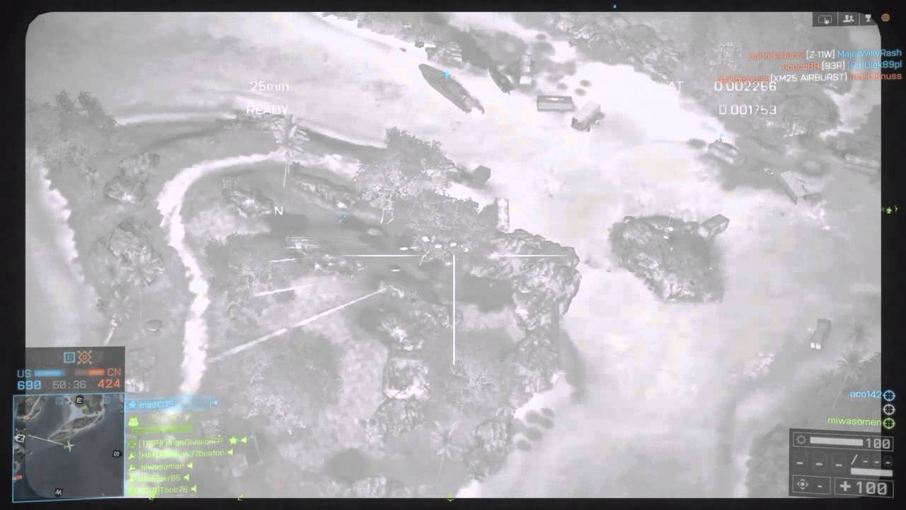 【BF4】 ガンシップAC-130の勇姿