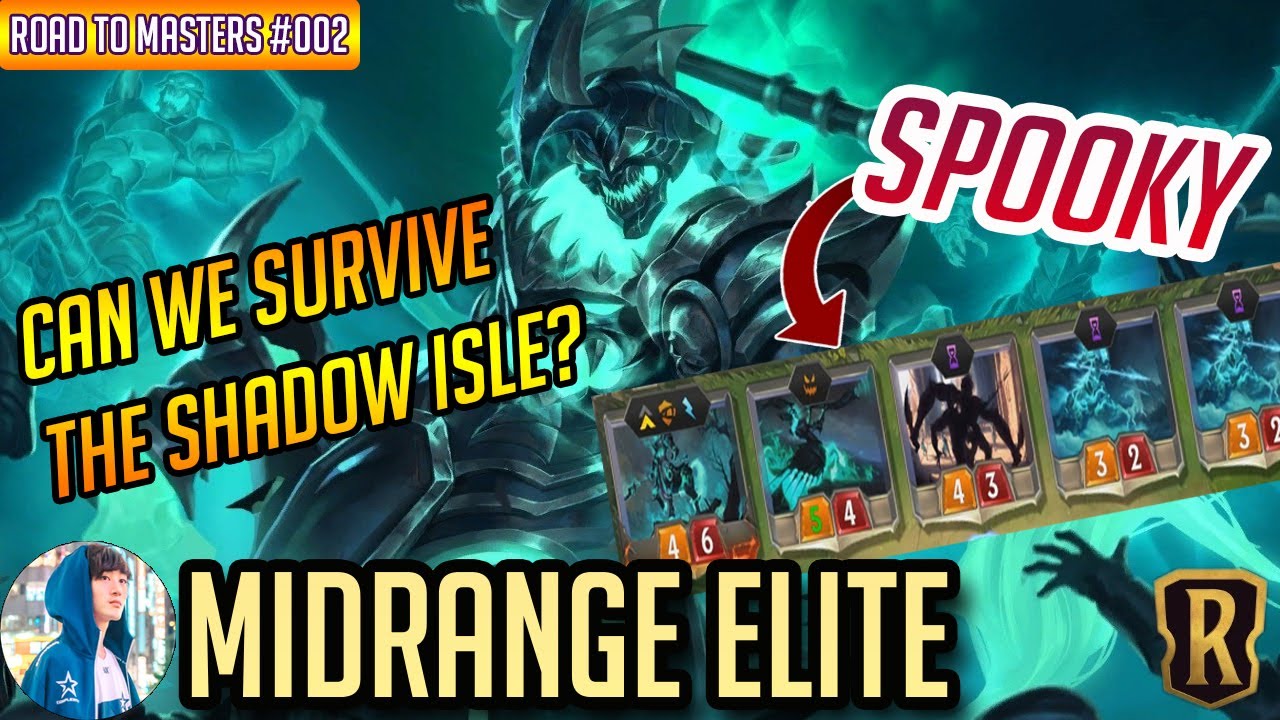 Can we survive the Shadow Isle? | Midrange Elite Demacia | Road to Masters #2 【Legends of Runeterra】